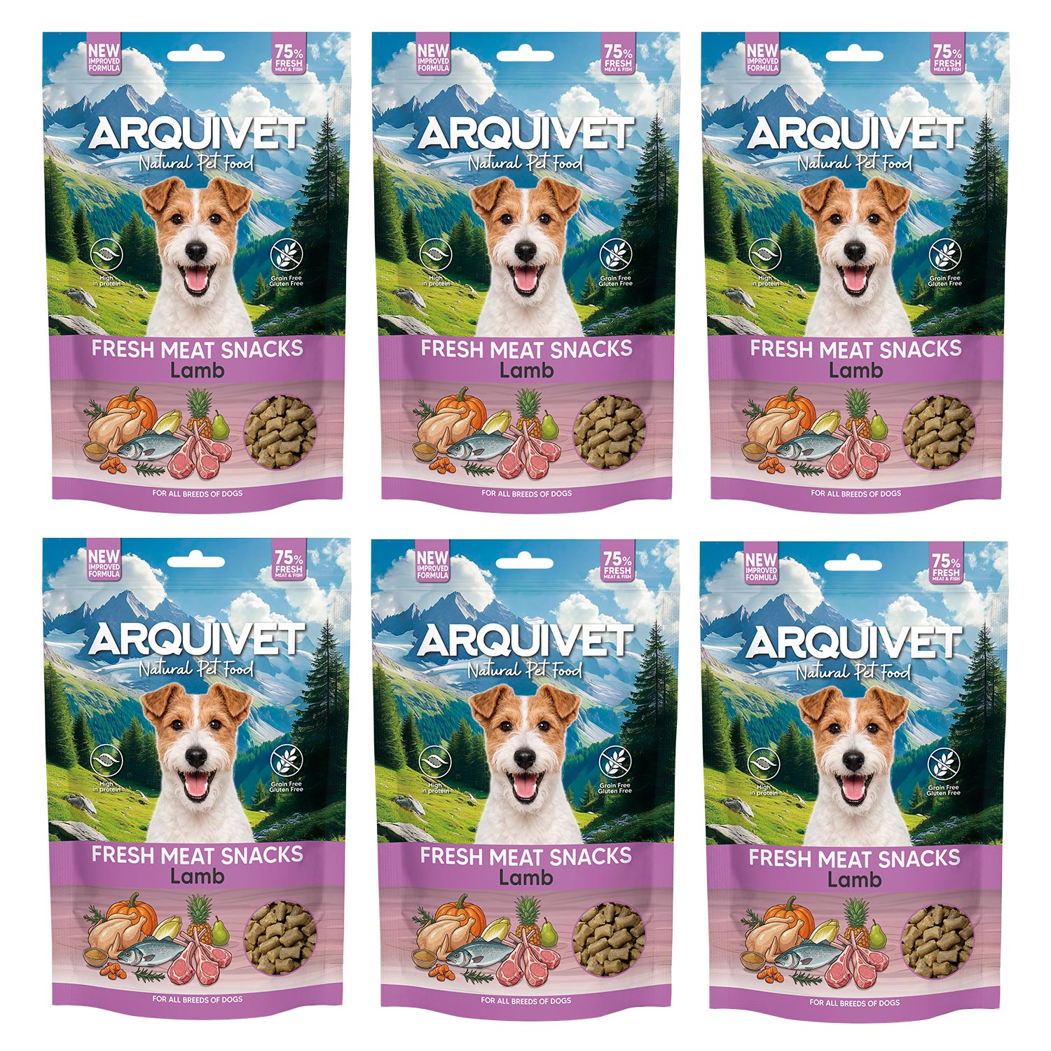 arquivet-fresh-meat-snacks-friandises-chien-agneau-300-g image 5
