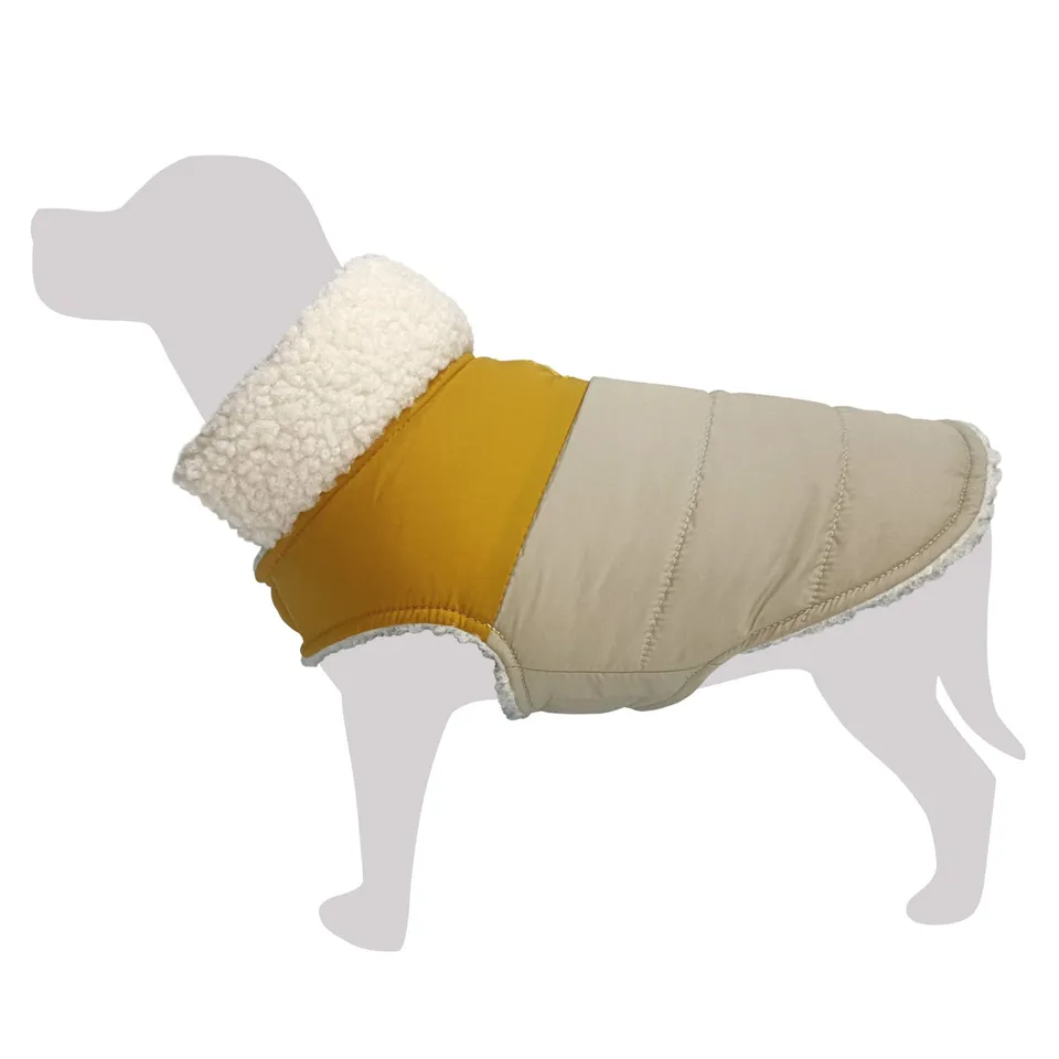 arquivet-kenia-manteau-chien-jaune-beige-xs-20-cm-chaud image 1