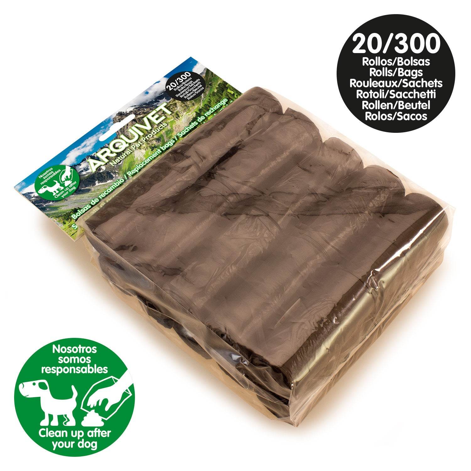 arquivet-sacs-hygi-niques-noirs-chien-4x15-sachets image 5