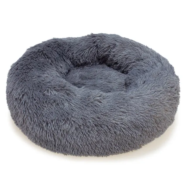arquivet-panier-rond-chien-gris-fonc-50-cm-douillet image 1