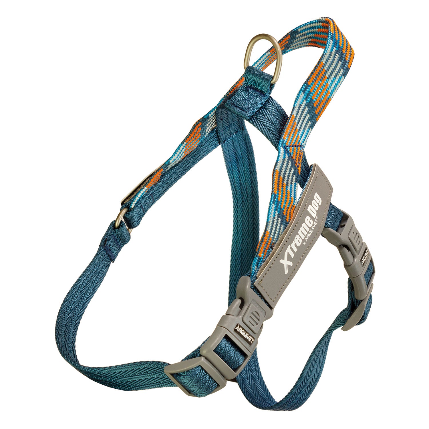 arquivet-xtreme-piemonte-harnais-chien-bleu-r-fl-chissant image 1