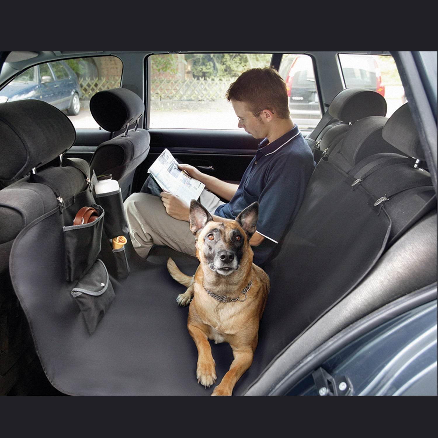 arquivet-housse-voiture-chien-noire-145x140-cm image 2
