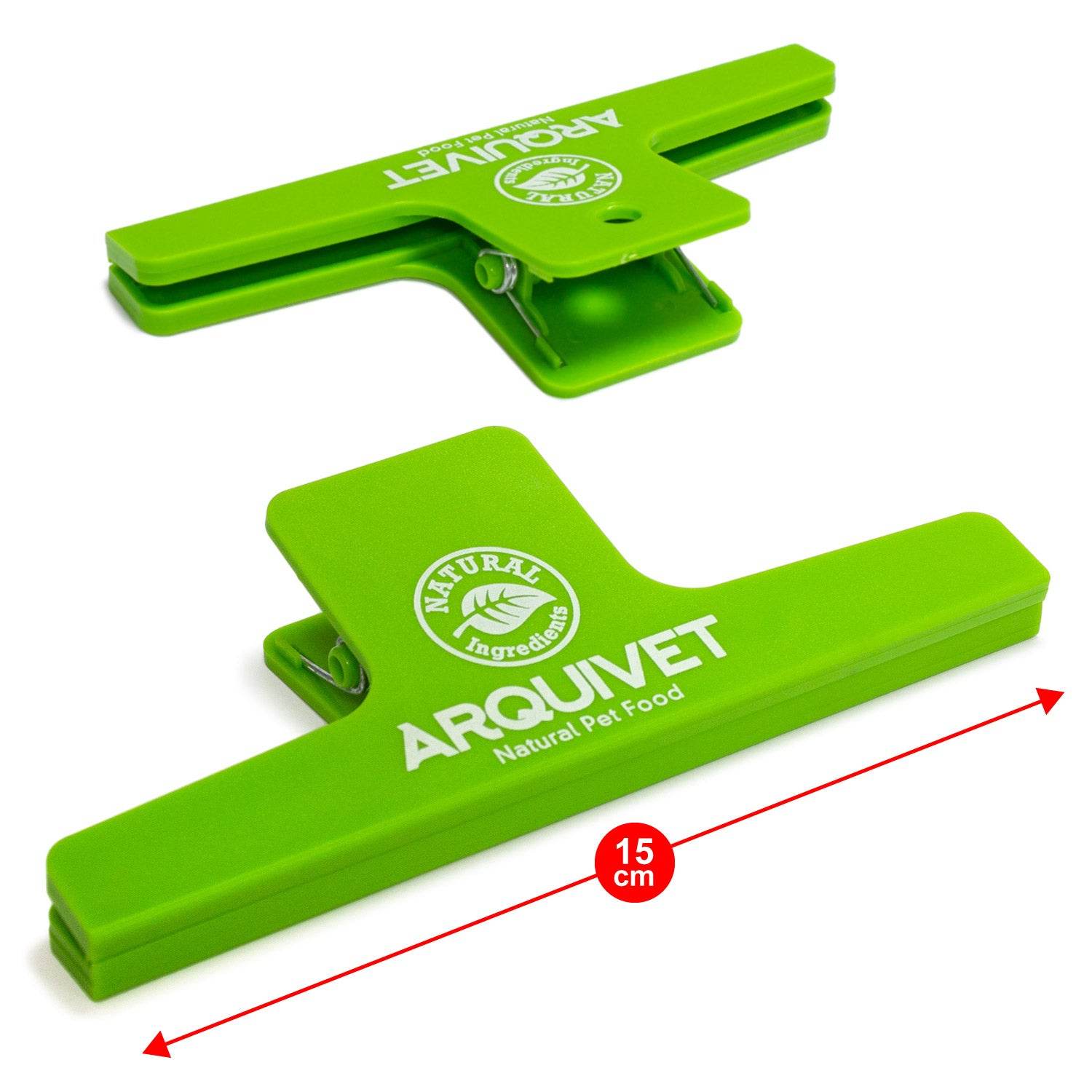 arquivet-pince-fermeture-sac-croquettes-clip-vert image 2