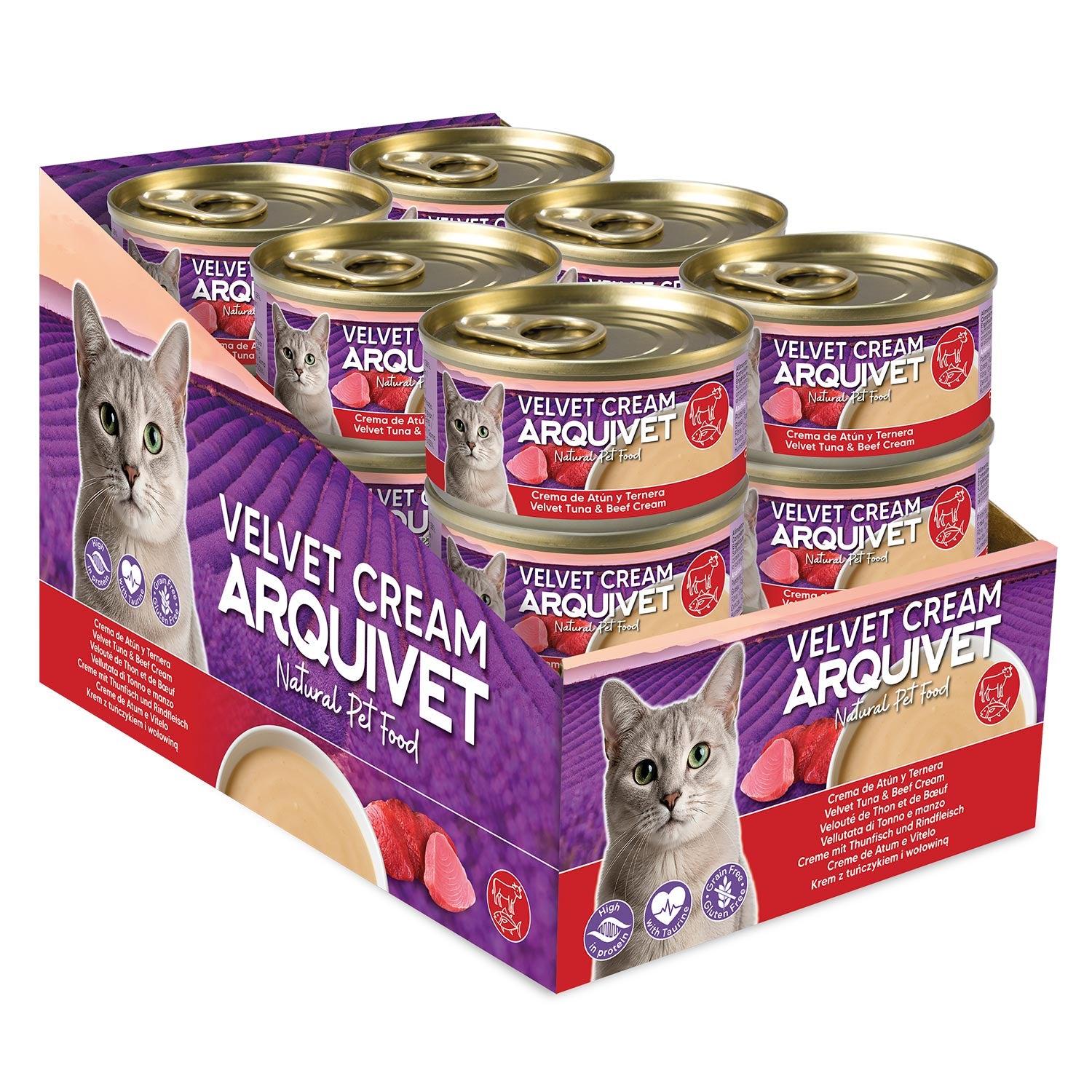 arquivet-cr-me-thon-boeuf-chat-80-g-sans-c-r-ales image 2