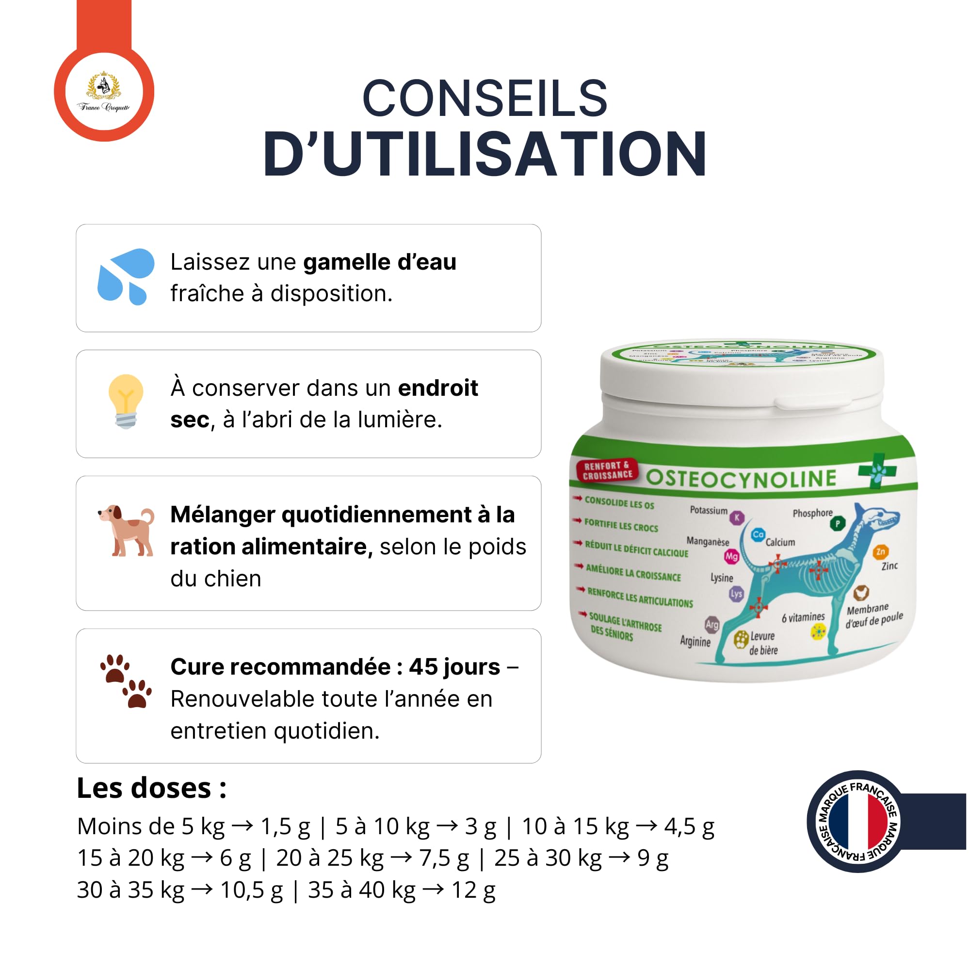 france-croquettes-ost-ocynoline-calcium-poudre-chien-400g image 3