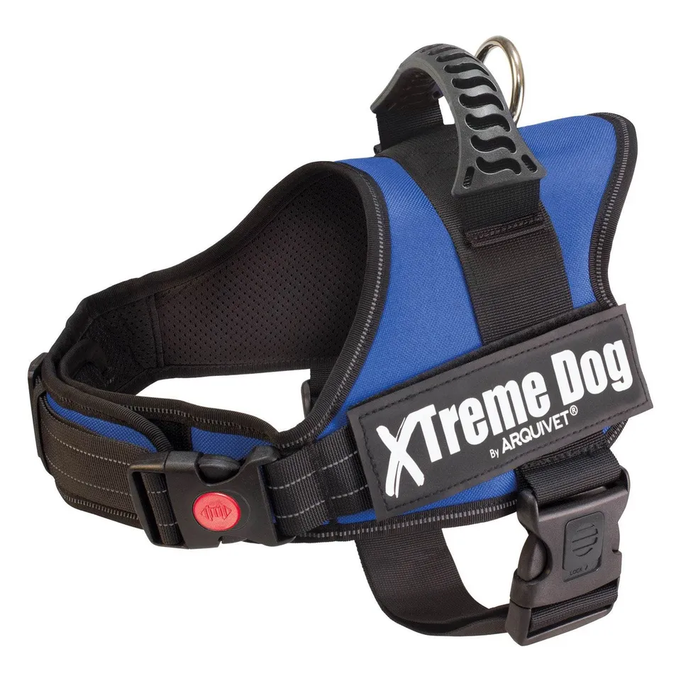 arquivet-xtreme-harnais-chien-bleu-xs-44-57-cm-ergonomique image 1