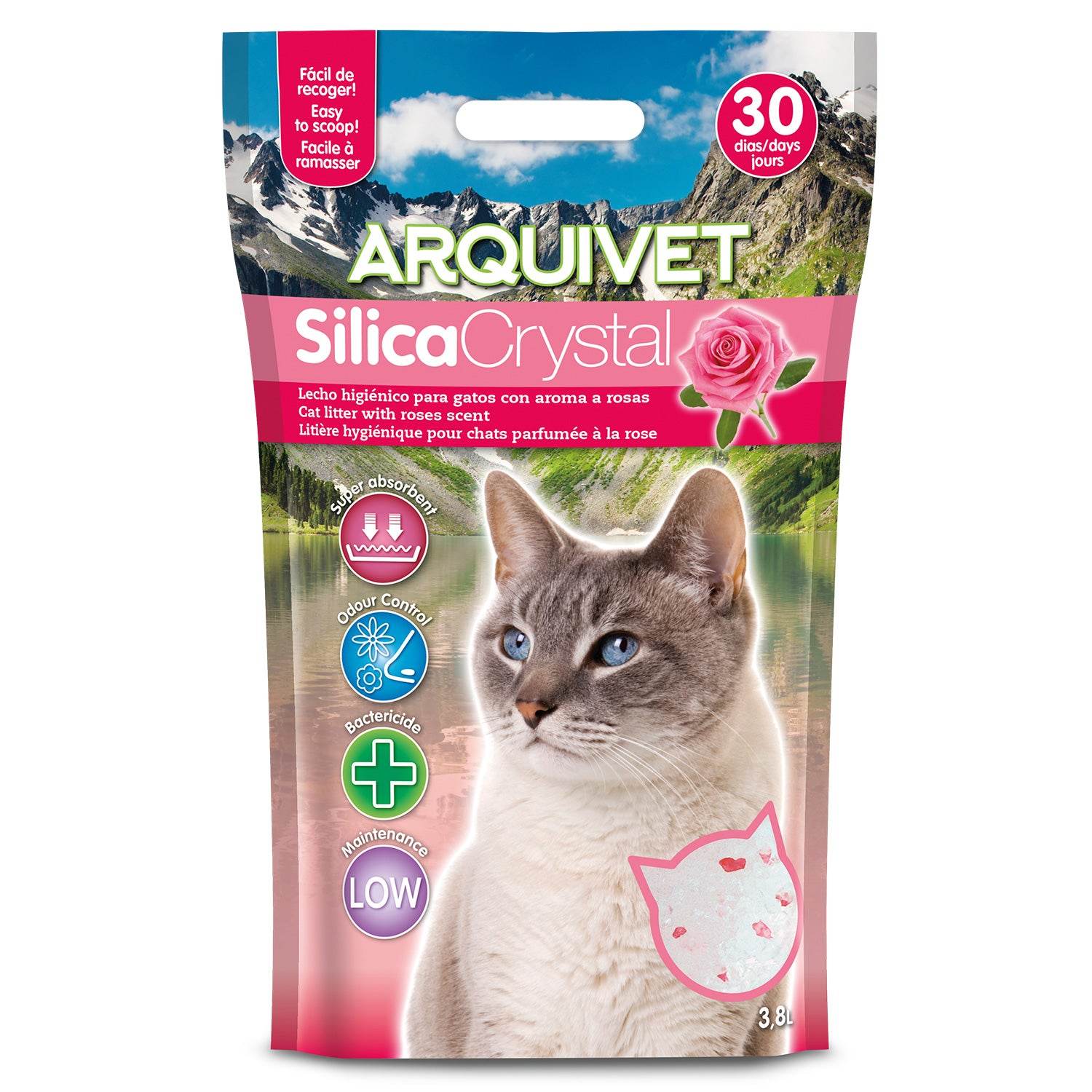 arquivet-cat-litter-liti-re-silice-parfum-e-3-8-l-lavande image 5