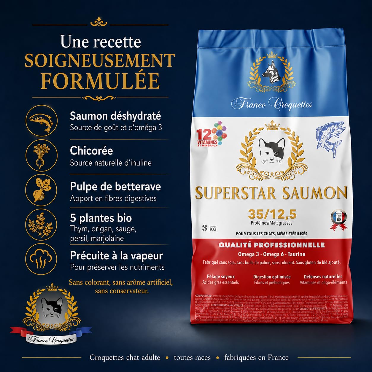 france-croquettes-super-star-saumon-friandises-chat-3-kg image 6