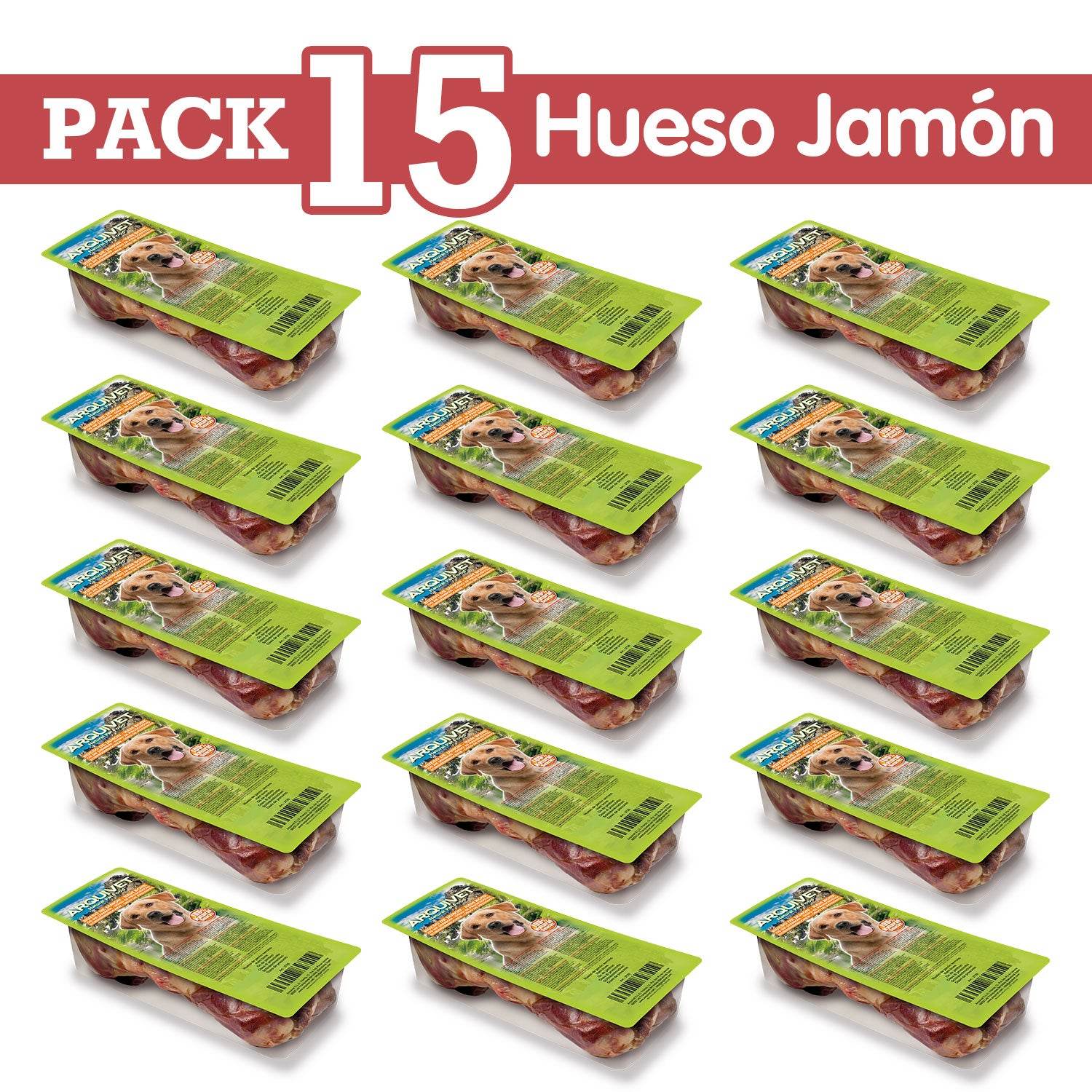 arquivet-os-jambon-serrano-friandise-chien-320-g image 2