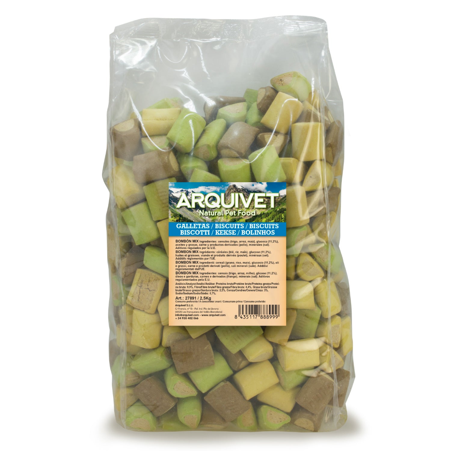 arquivet-bombon-mix-biscuits-chien-friandises-200-g-chocolat image 5