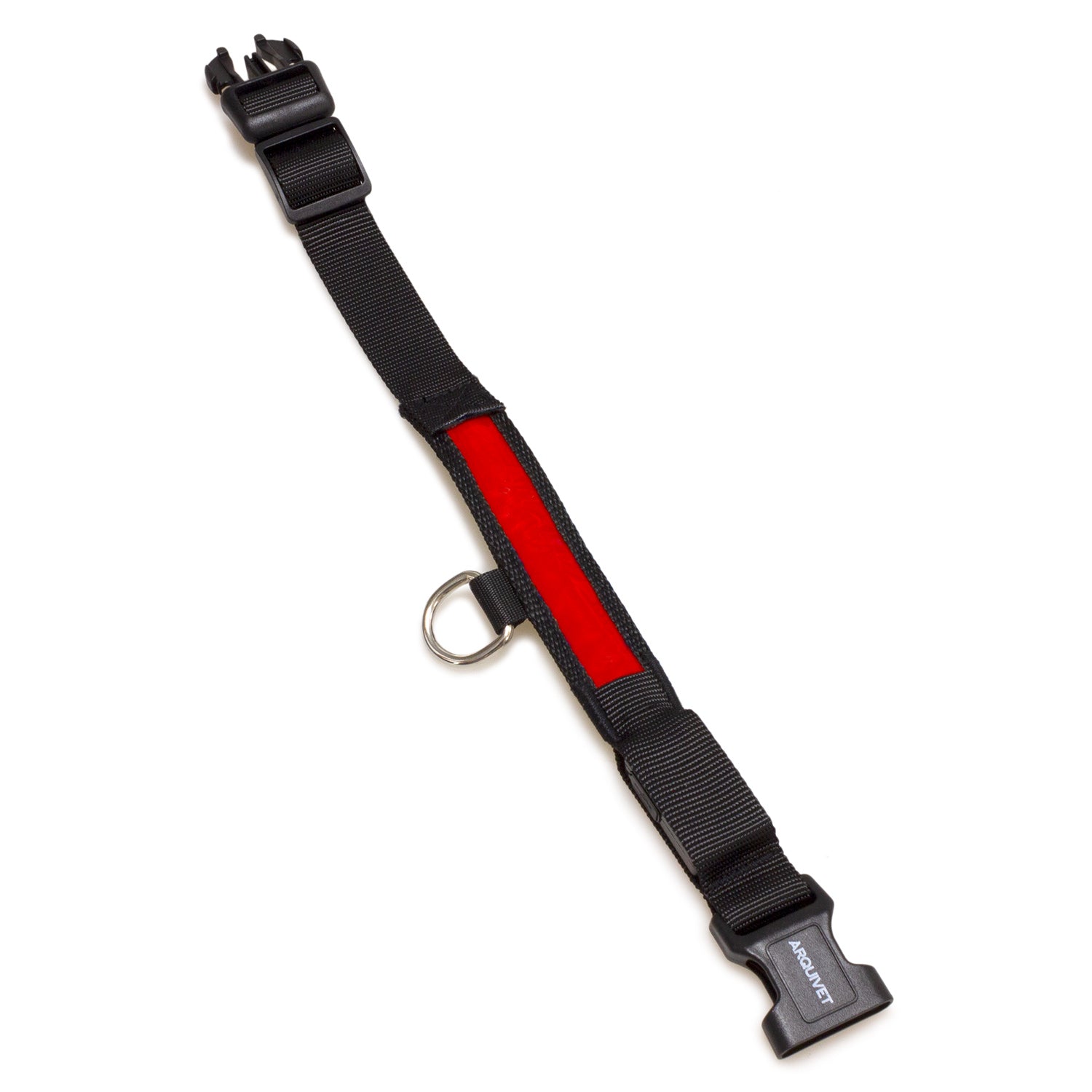 arquivet-collier-lumineux-led-chien-rouge-s-28-40-cm-nylon image 3