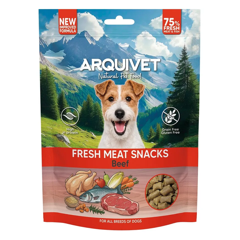 arquivet-fresh-meat-snacks-b-uf-friandise-chien-300-gr image 1