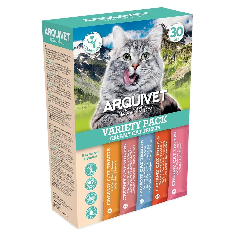 arquivet-creamy-friandise-chat-5-parfums-30x14-g image 1