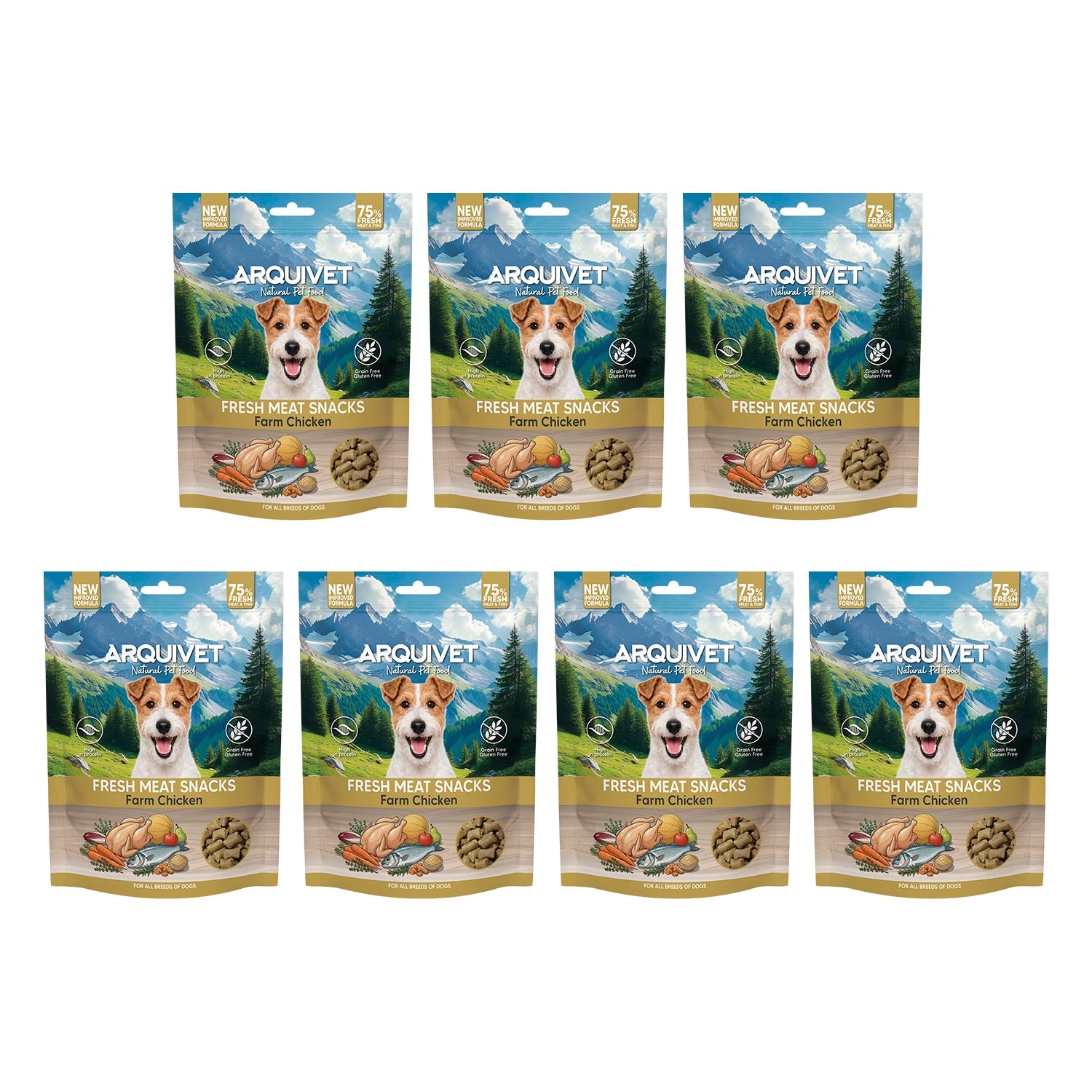 arquivet-friandises-chien-poulet-fermier-300-g-sans-c-r-ales image 5