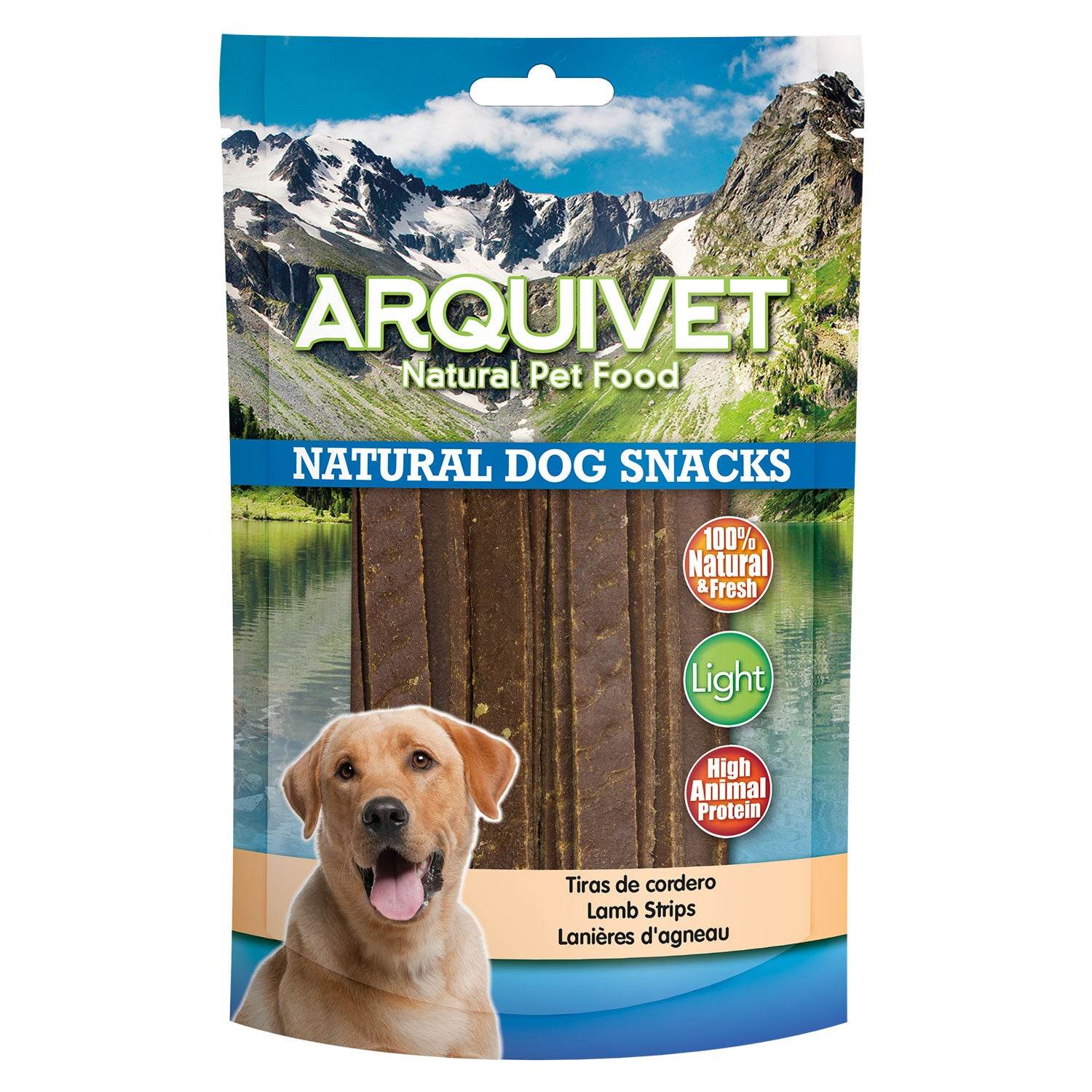 arquivet-dog-snacks-lamelles-agneau-100-g image 1