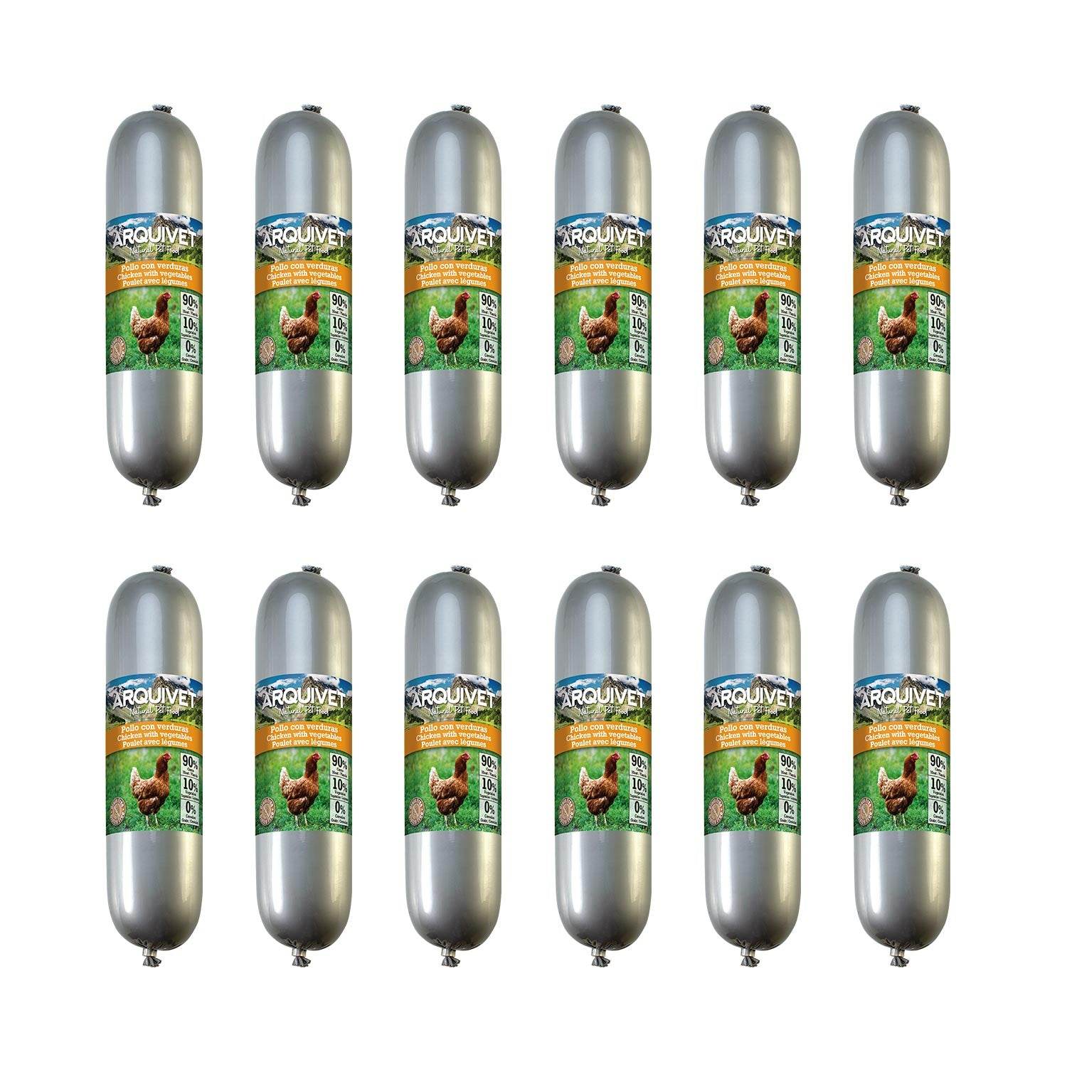 arquivet-dog-snacks-saucisse-poulet-l-gumes-500-g image 4