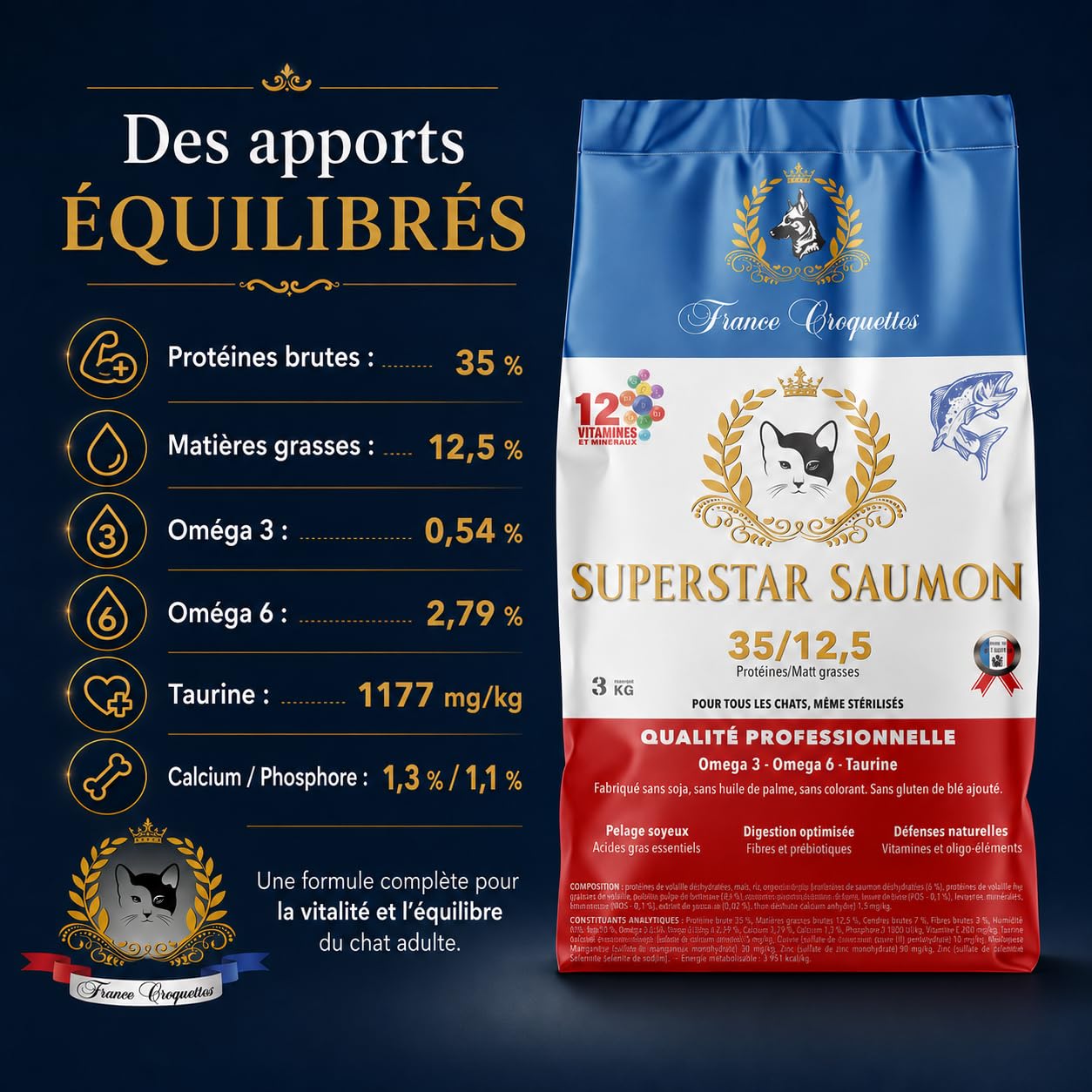 france-croquettes-super-star-saumon-friandises-chat-3-kg image 4