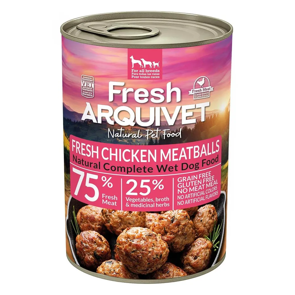 arquivet-boulettes-poulet-frais-chien-400-g-sans-gluten image 1