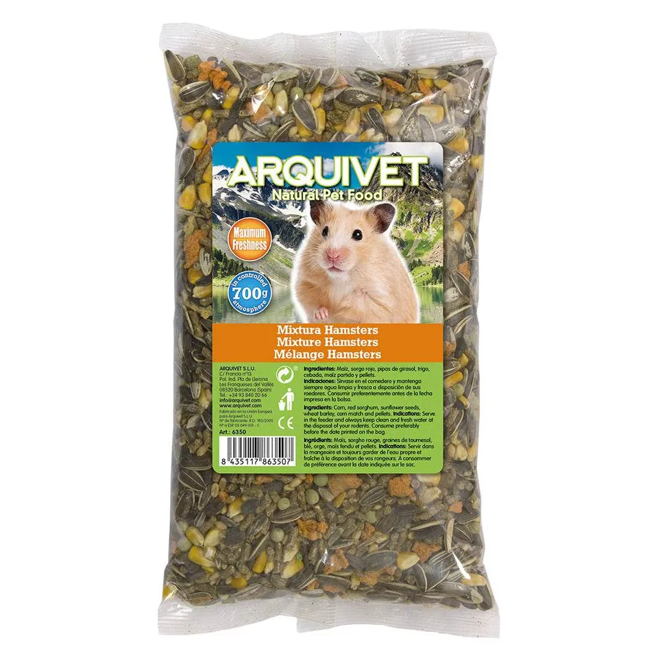 arquivet-m-lange-hamster-nourriture-rongeur-700-g-graines image 1