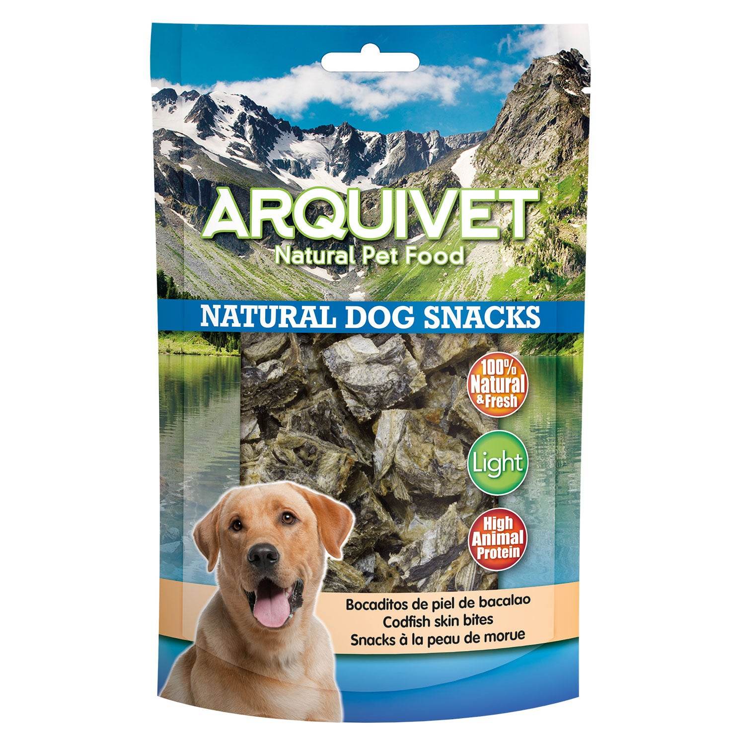 arquivet-bouch-es-peau-de-morue-friandise-chien-70-g image 1