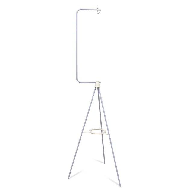 arquivet-kit-2-pieds-cage-oiseau-bleu-gris-164-cm-r-glable image 1