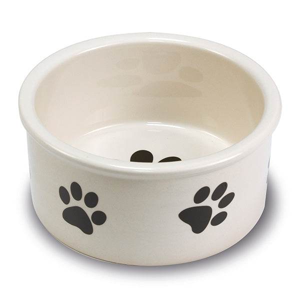 arquivet-gamelle-c-ramique-empreintes-12-cm-pour-chien image 1