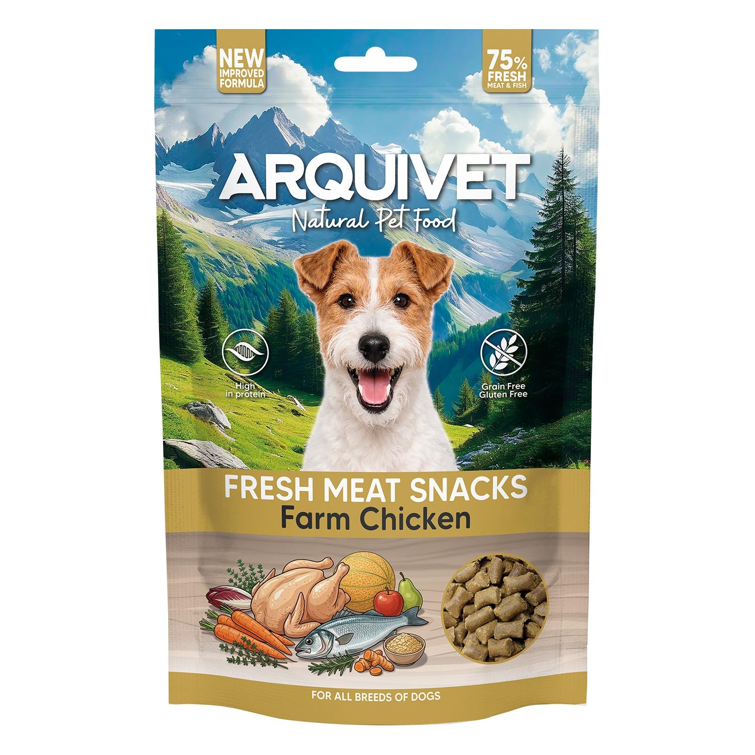 arquivet-friandises-chien-poulet-fermier-300-g-sans-c-r-ales image 4