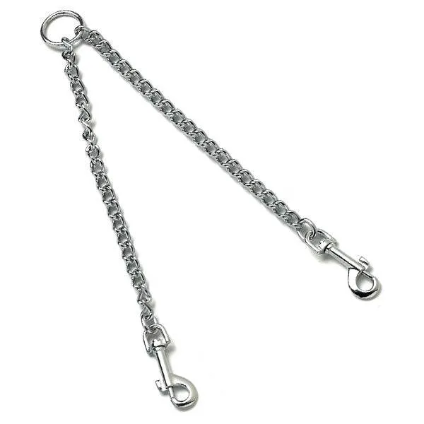 arquivet-adaptateur-double-laisse-chien-m-tal-60-cm image 1