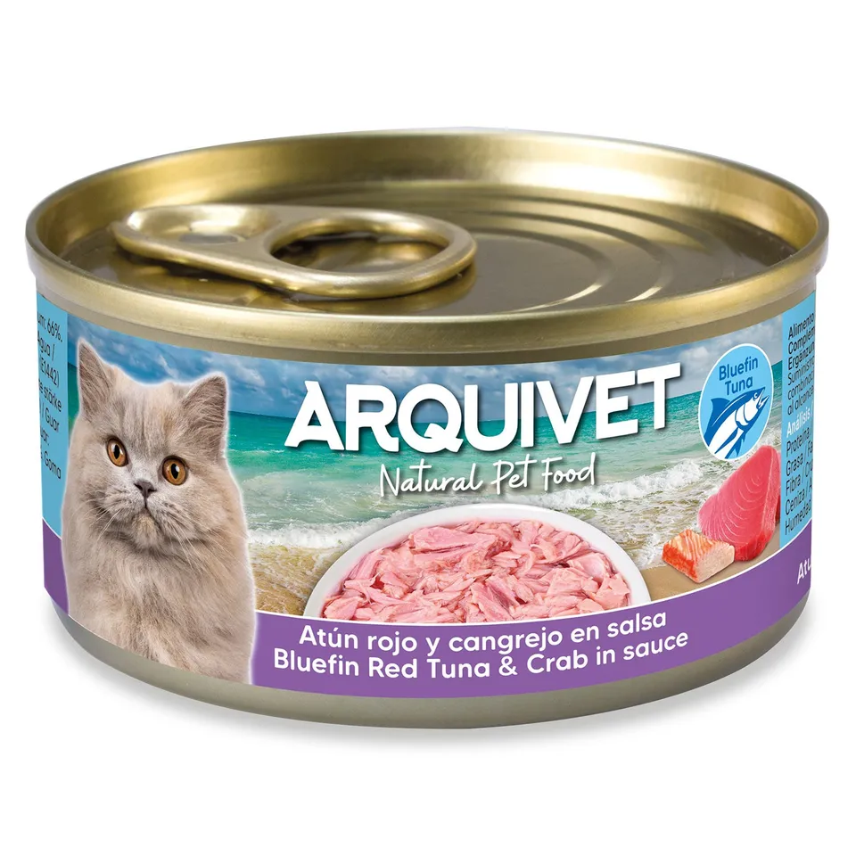 arquivet-mini-fillets-p-t-e-chat-thon-crabe-80-g image 1