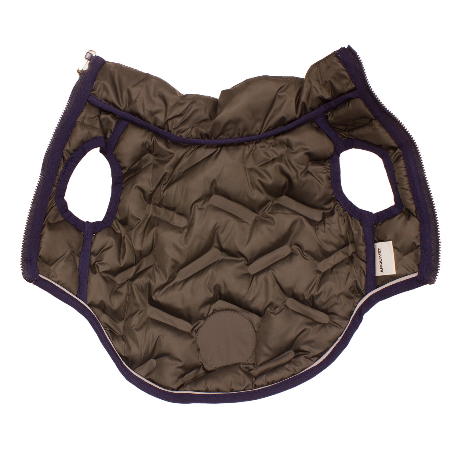arquivet-terranova-gilet-r-versible-chien-vert-gris-xs image 4