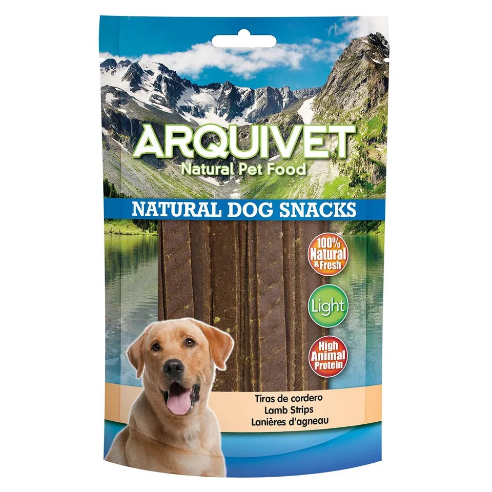 arquivet-dog-snacks-lamelles-agneau-100-g image 1