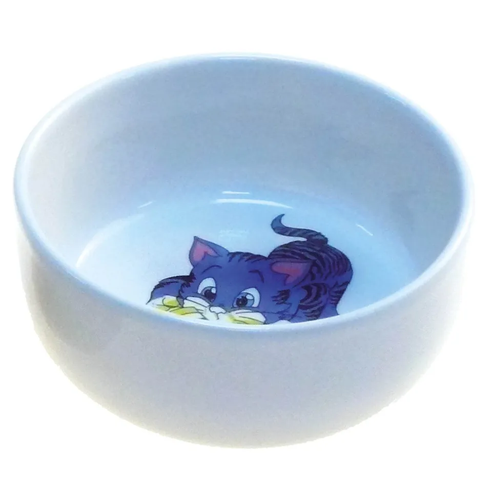 arquivet-gamelle-c-ramique-chat-11-cm-motif image 1
