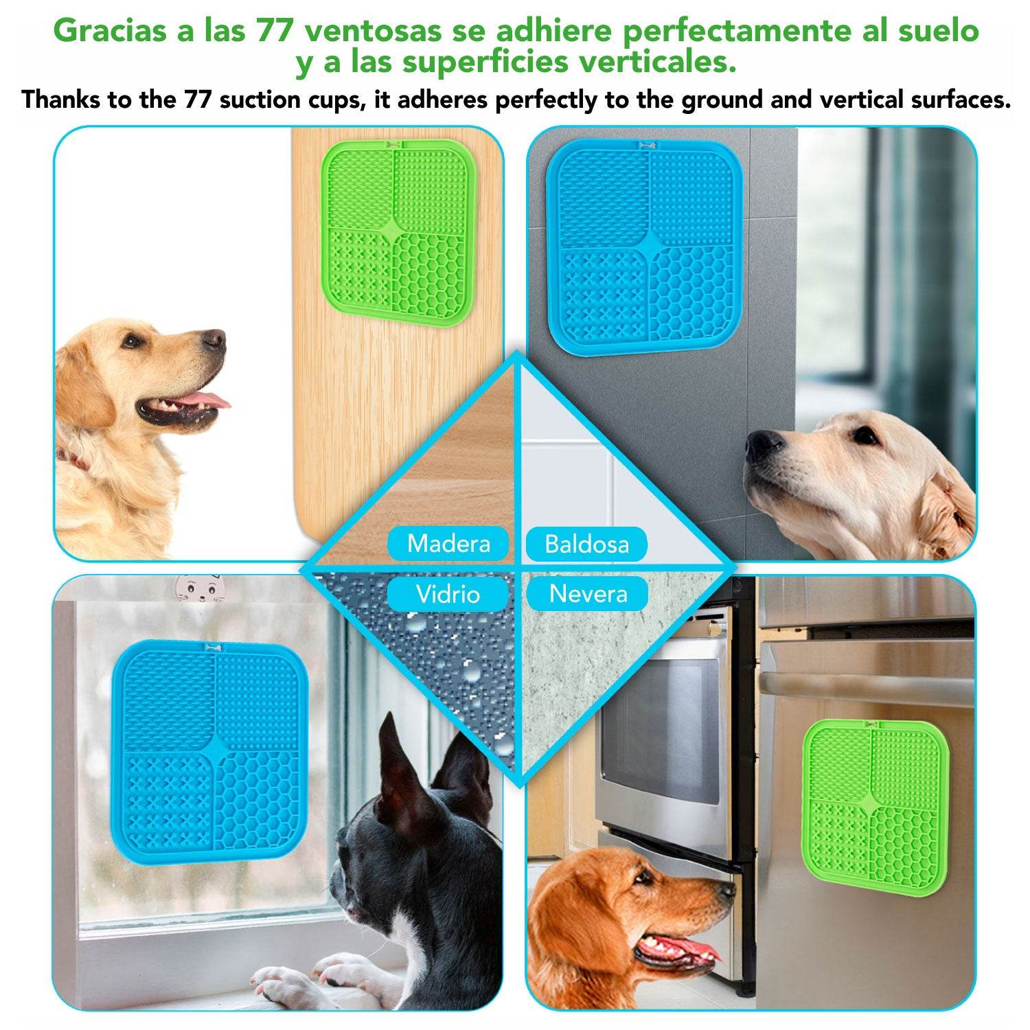 arquivet-tapis-de-l-chage-chien-chat-bleu-20x20-cm image 4