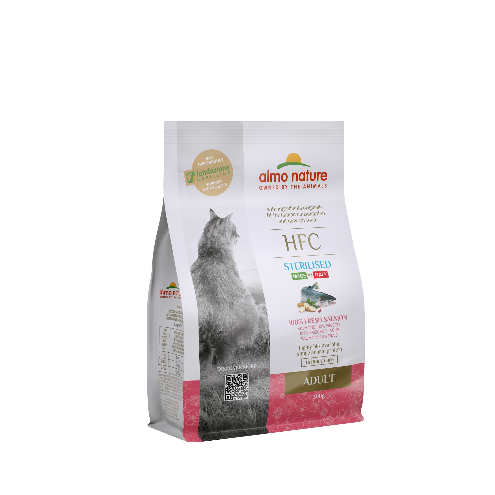 almo-nature-hfc-sterilised-croquettes-chat-poulet-300-g image 2