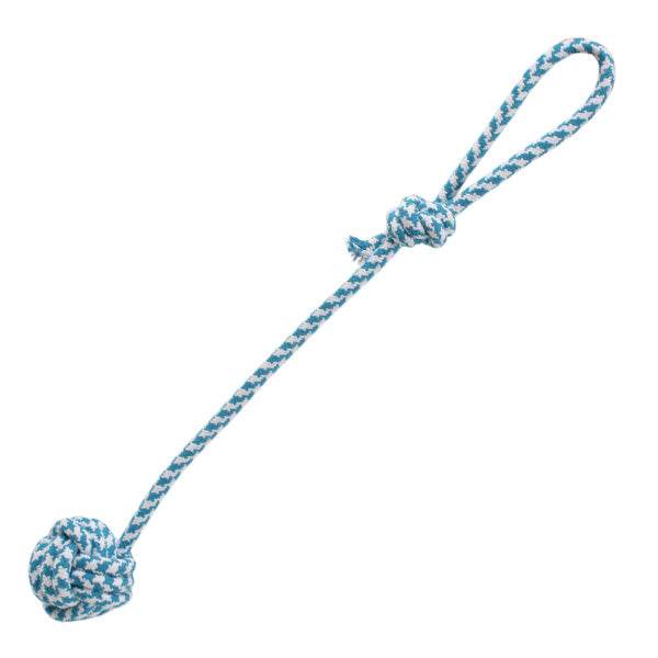 arquivet-balle-corde-coton-jouet-chien-45-cm-double-n-ud image 1