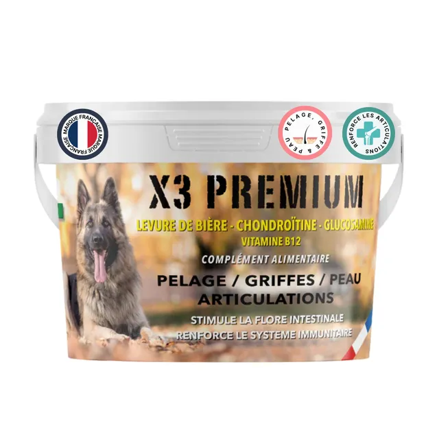 france-croquettes-x3-poudre-chien-chat-500-g-articulations image 1