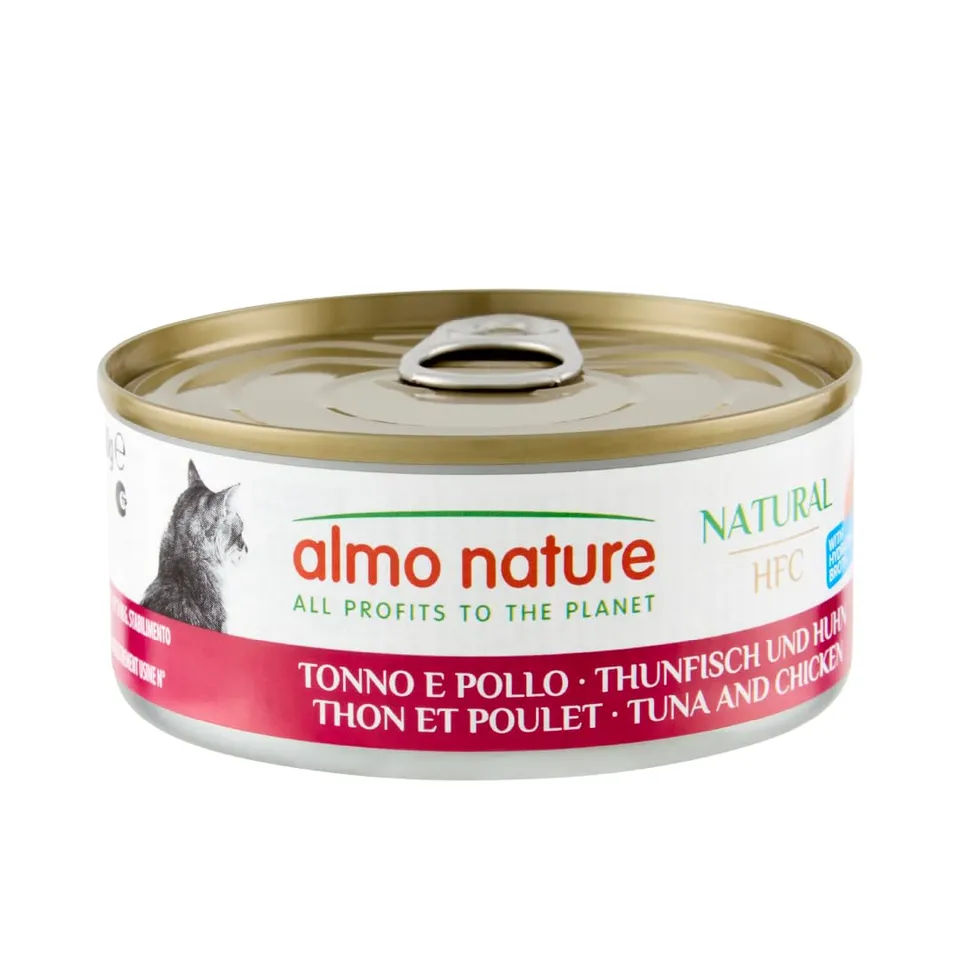 almo-nature-hfc-natural-thon-et-poulet-p-t-e-chat-24x150g image 1