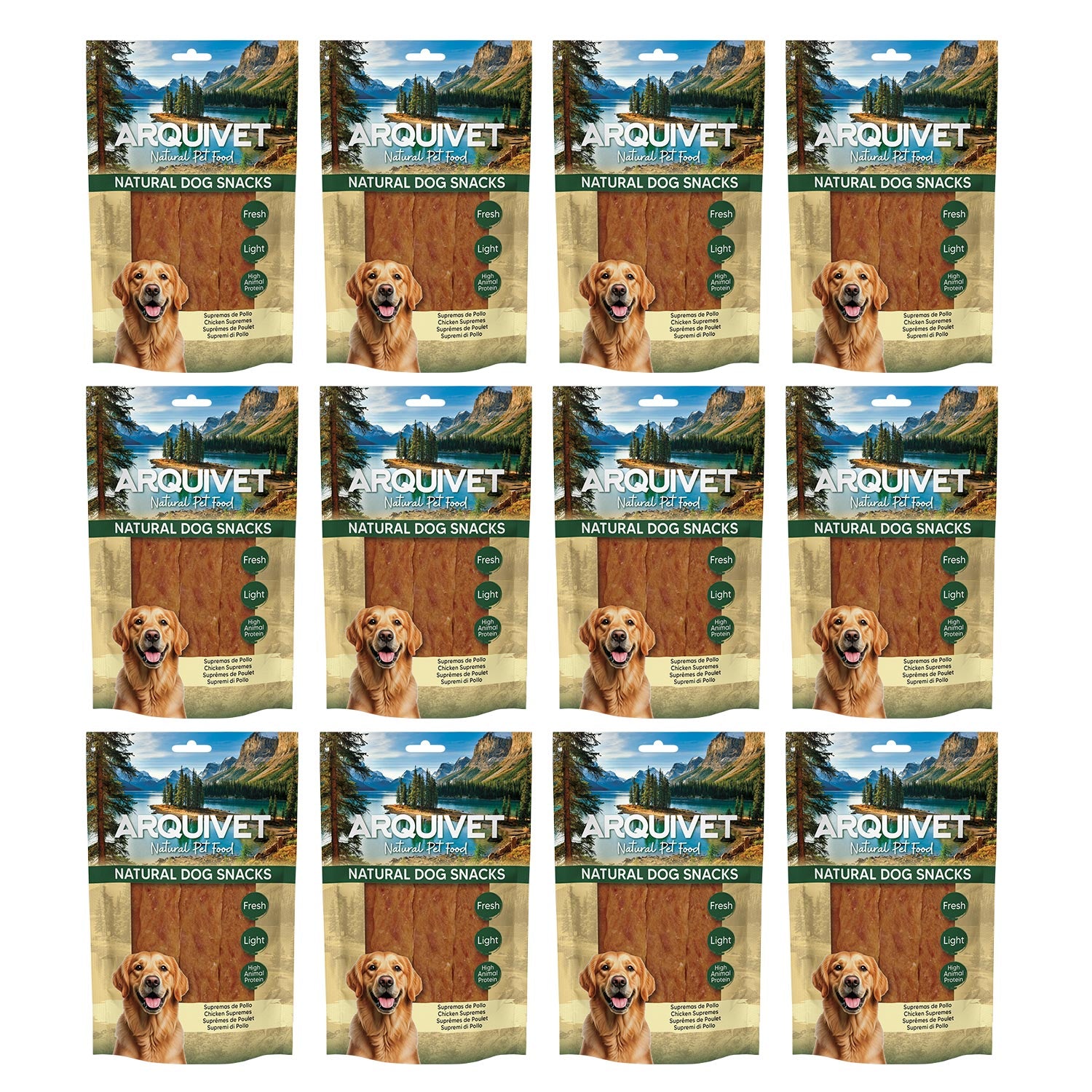 arquivet-supr-mes-poulet-friandise-chien-100-g image 3