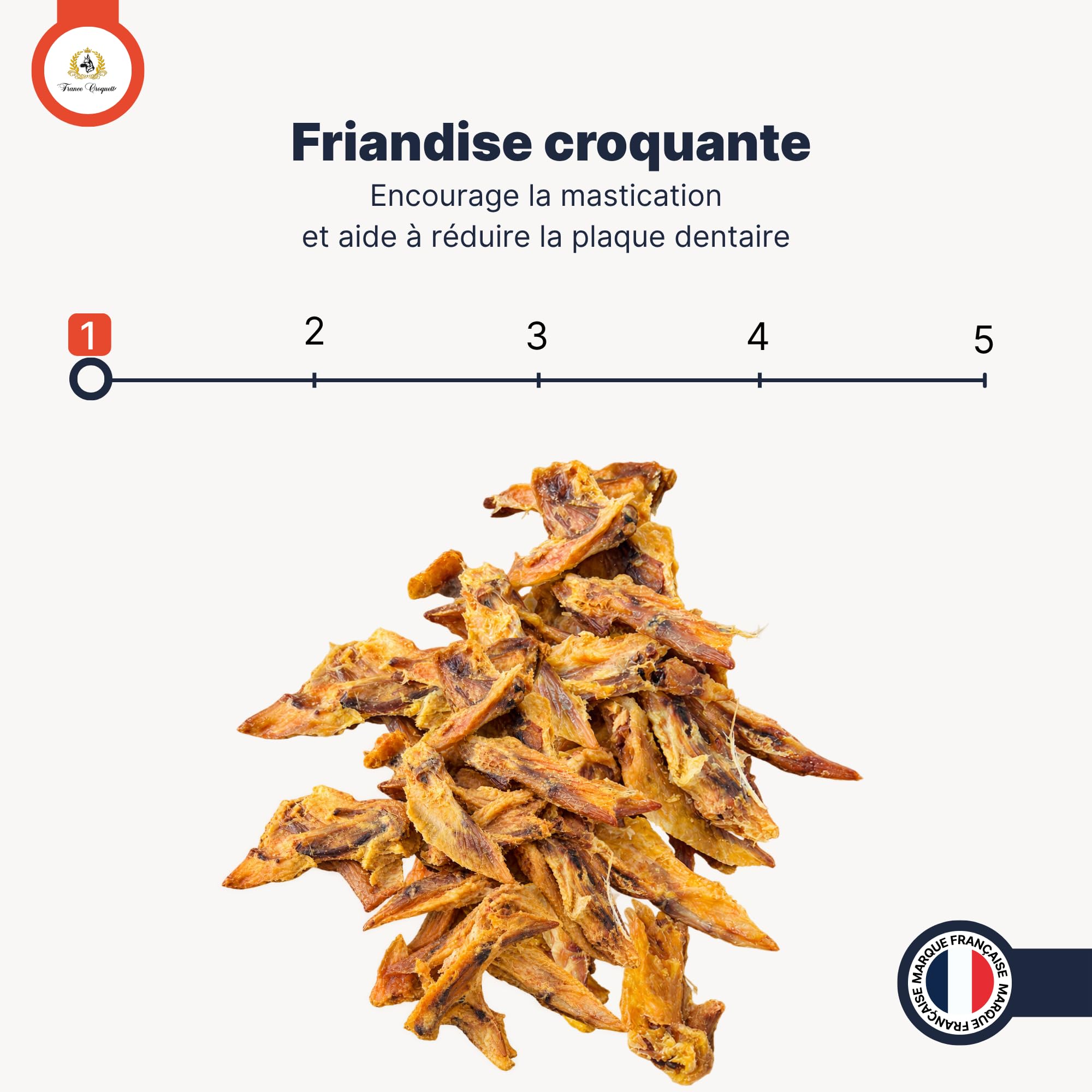 france-croquettes-ailes-poulet-s-ch-es-friandise-chien-100-poulet image 7