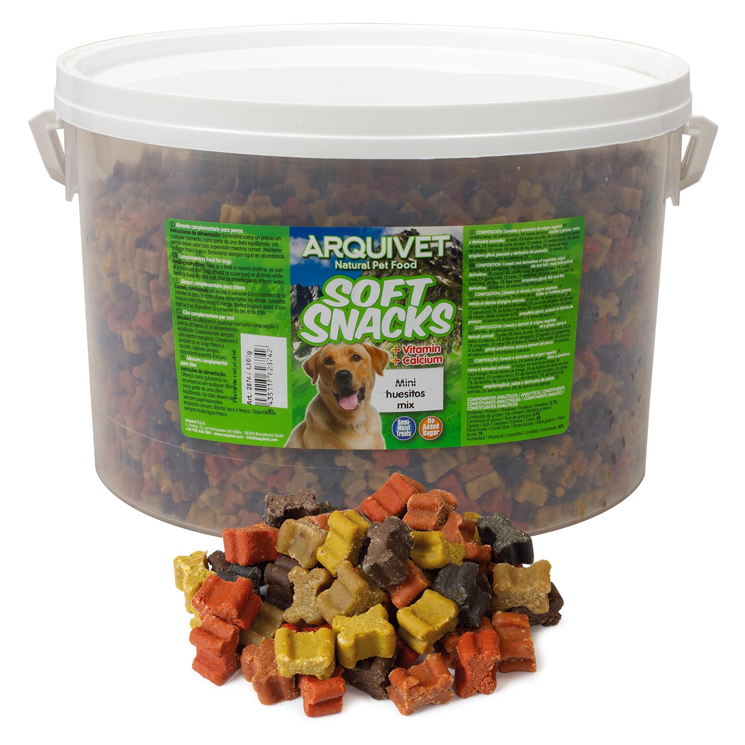 arquivet-mini-bones-mix-friandise-molle-chien-100-g image 8