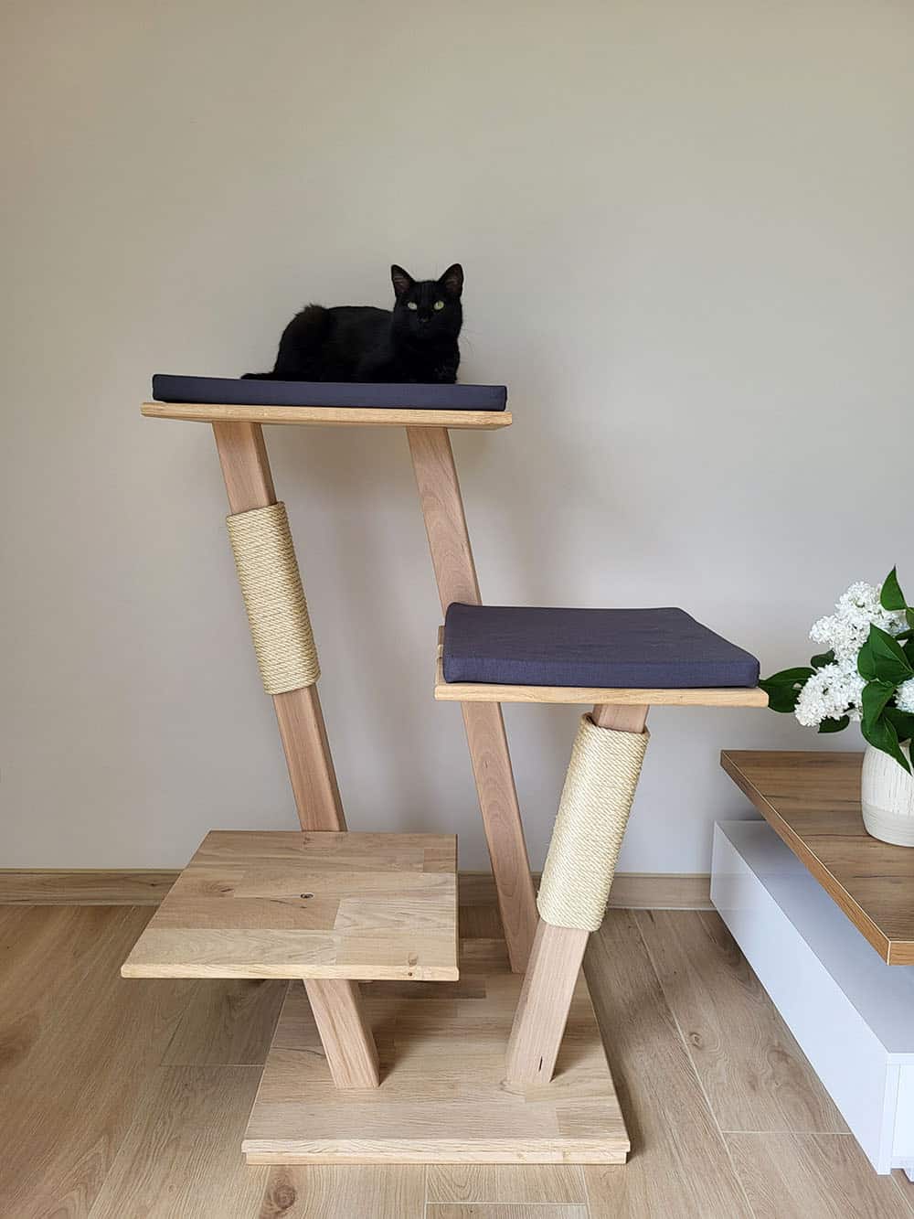 chat-perch-amaryllis-arbre-chat-bas-chat-g image 1