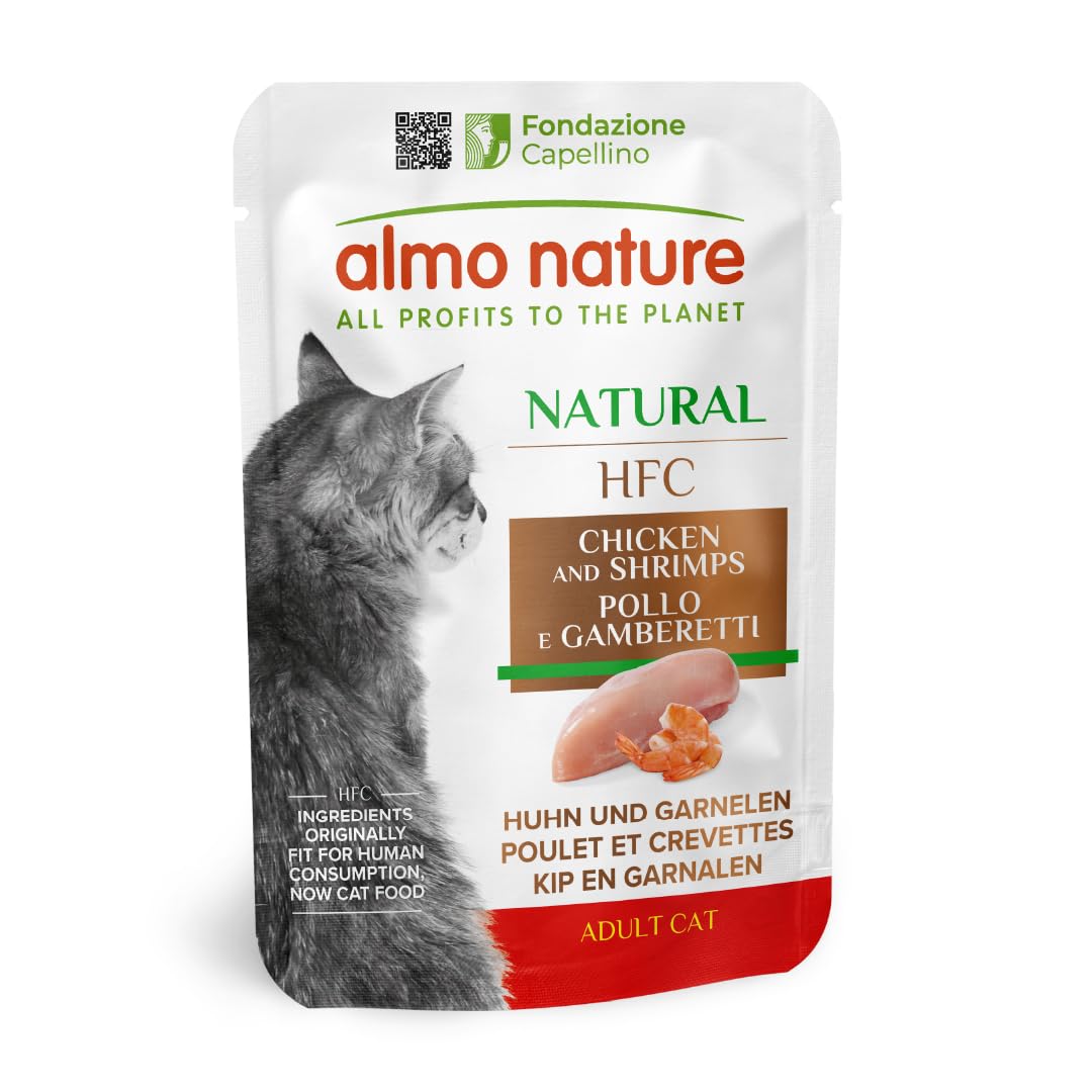almo-nature-hfc-natural-p-t-e-chat-poulet-crevettes-24x55g image 1