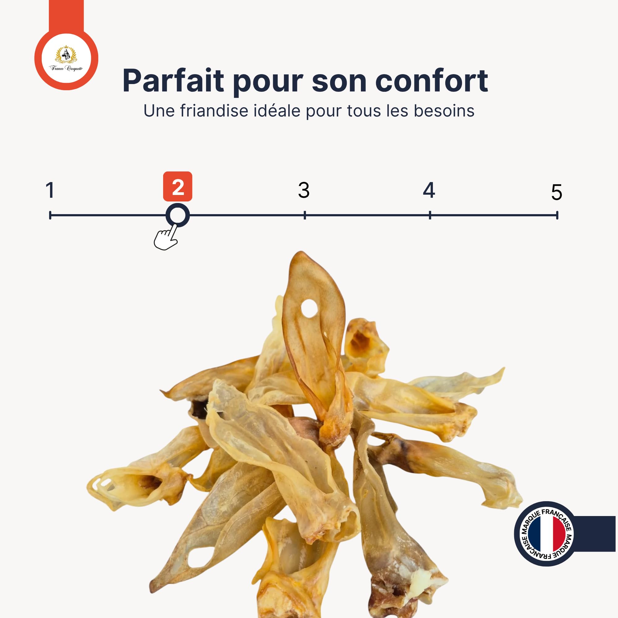 france-croquettes-oreilles-agneau-chien-250g-hypoallerg-nique image 3