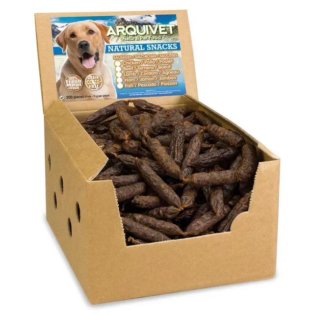 arquivet-saucisses-friandise-chien-poulet-200-pi-ces image 1
