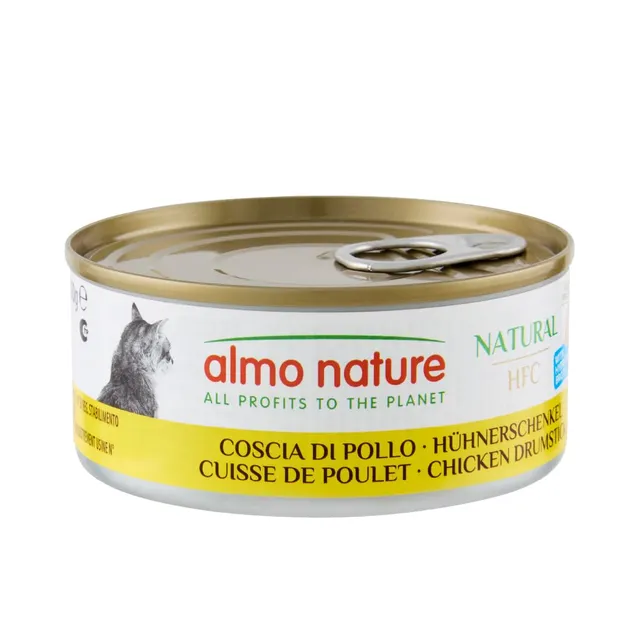 almo-nature-hfc-natural-cuisse-poulet-p-t-e-chat-24x150g image 1