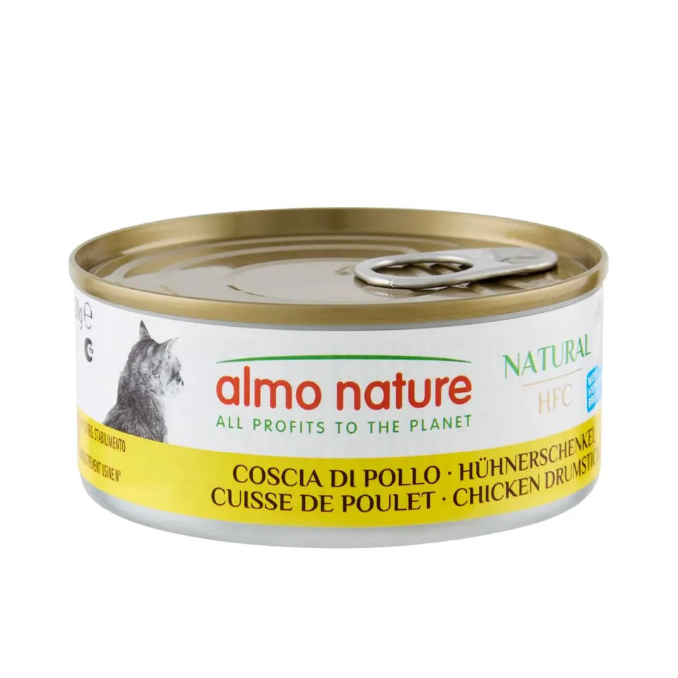 almo-nature-hfc-natural-cuisse-poulet-p-t-e-chat-24x150g image 1