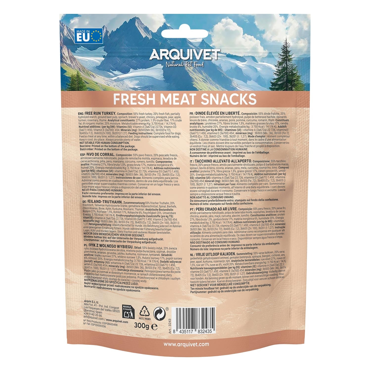 arquivet-snacks-viande-fra-che-dinde-friandises-300-g image 4